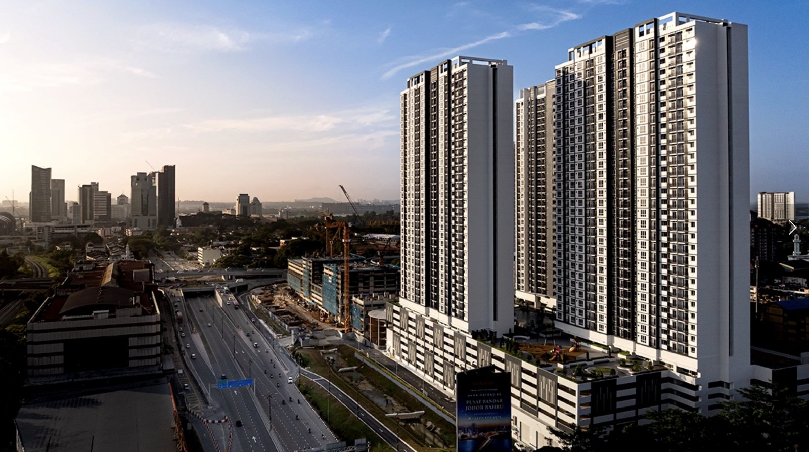 Trellis Residences completed building