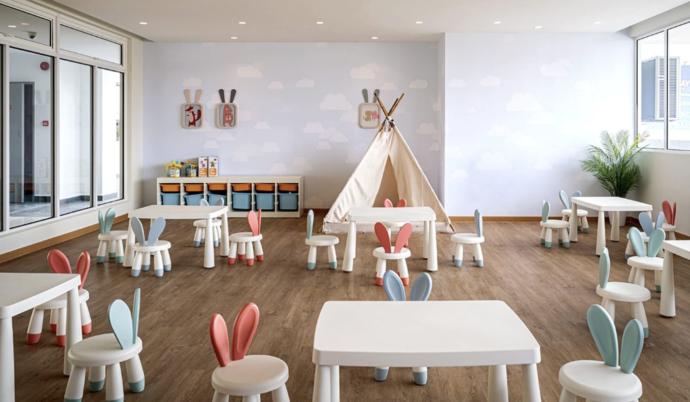 Trellis Residences children playroom