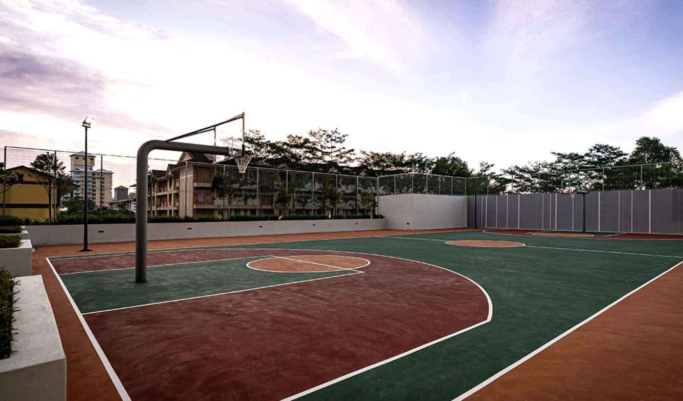 Trellis Residences basketball court