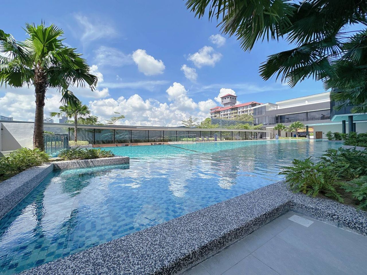 Veranda Residences completed swimming pool