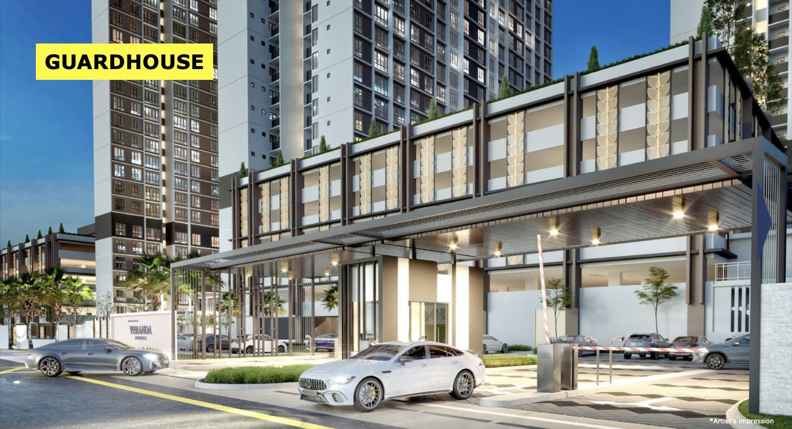 Veranda Residences guardhouse