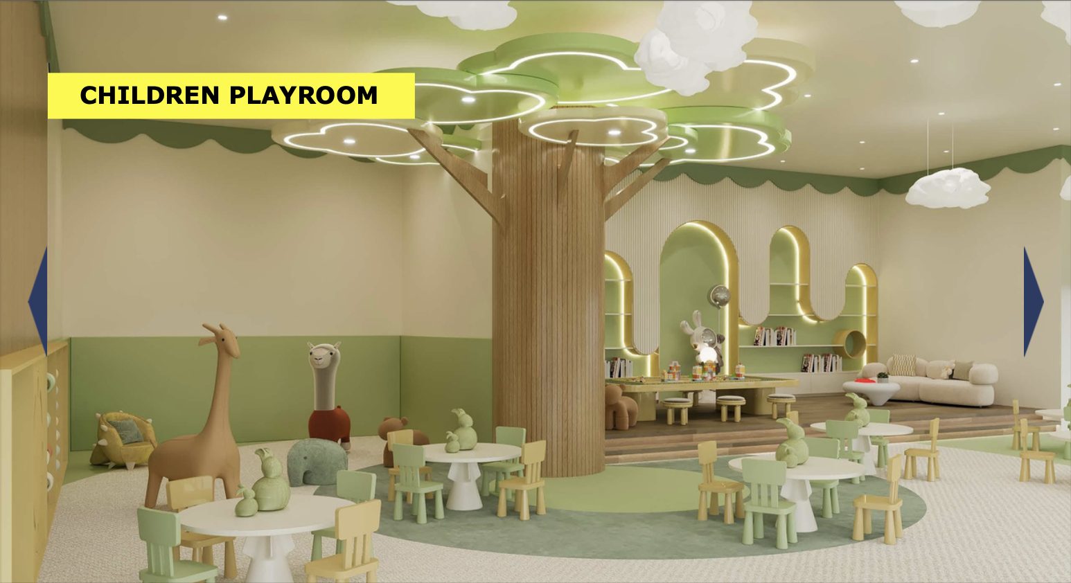 Veranda Residences children playroom