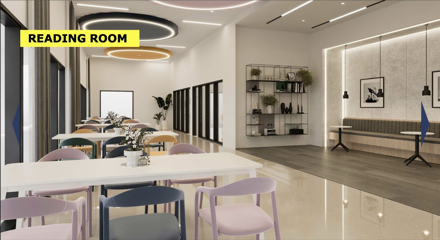 Veranda Residences reading room